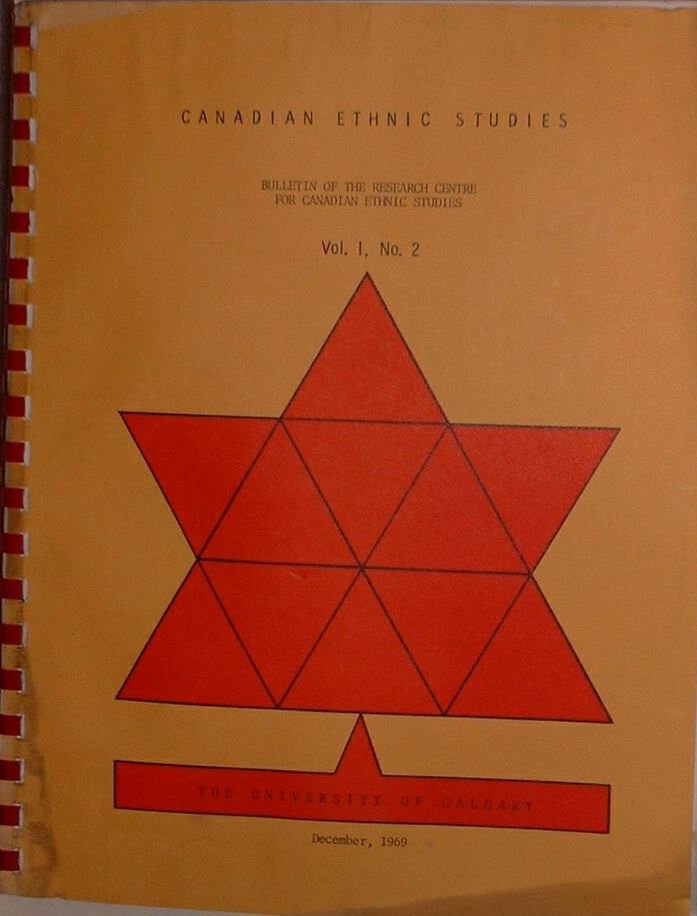 Canadian ethnic studies, Calgary, 1969-1971 [Newspaper]