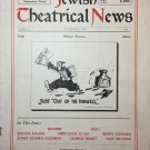 Jewish Theatrical News, New York, NY, 1924-1926 [Newspaper]