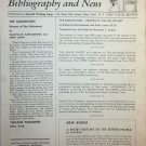 Judaica Bibliography and News, New York, NY [Newspaper]