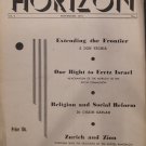 The Horizon, New York, NY, 1937-1939 [Newspaper]