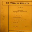 The Pedagogic Reporter, New York, NY, 1950-1985 [Newspaper]