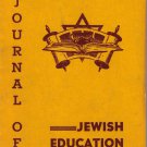 Journal of Jewish Education, New York, NY, 1953 [Newspaper]