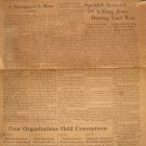 The Jewish Week, New York, NY, 1957 [Newspaper]