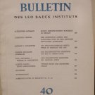 Bulletin Des Leo Baeck Instituts, Tel-Aviv, Israel, 1957-1986 [Newspaper]