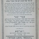 Hagada shel Pesach, Warsaw, 1894 [Book]