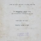 Tshuvot haGeonim, Lyck, 1864 [Book]