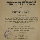 Tikunei haZevach, Warsaw, 1895 [Book]