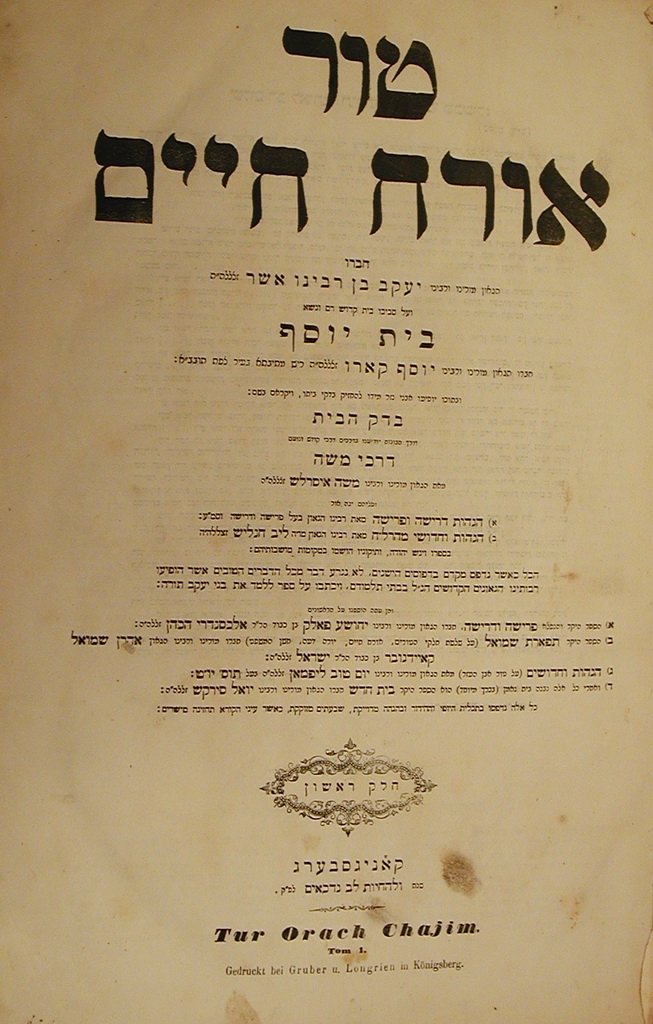 Tur, Koenigsberg, 1861 [Book]