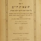 Totsaot Chaim, Sighet, 1908 [Book]