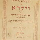 Mikraot Gdolot, Podgorze, 1910 [Book]
