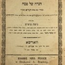 Hagada shel Pesach, Warsaw, 1860 [Book]
