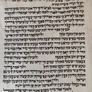 Authentic  Antique Sefer Torah Scroll Germany