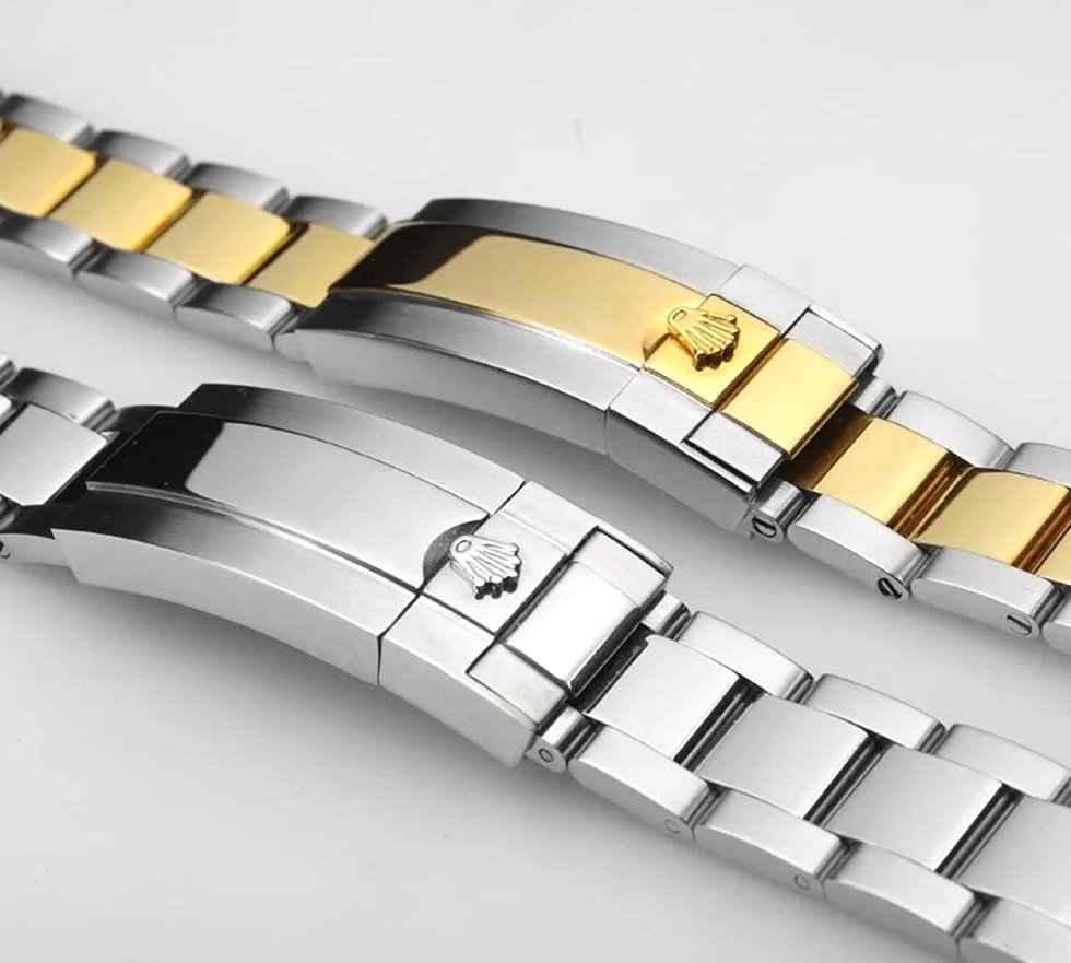 Bracelet for Rolex Daytona/Submariner/Datejust/Yachtmaster 20mm Oyster Clasp Stainless Steel
