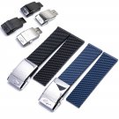 For Breitling Avenger Navitimer Superocean Heritage 22/24mm Silicone Rubber Strap