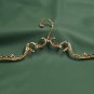 Handmade Solid Brass Clothes Hanger, Antique Vintage Style Wedding Dress Hanger Wedding Gift