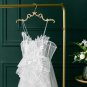 Handmade Solid Brass Clothes Hanger, Antique Vintage Style Wedding Dress Hanger Wedding Gift