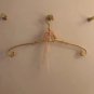 Handmade Solid Brass Clothes Hanger, Antique Vintage Style Wedding Dress Hanger Wedding Gift