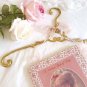 Handmade Solid Brass Clothes Hanger, Antique Vintage Style Wedding Dress Hanger Wedding Gift