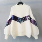 Cozy plush sweater for women, various colors
