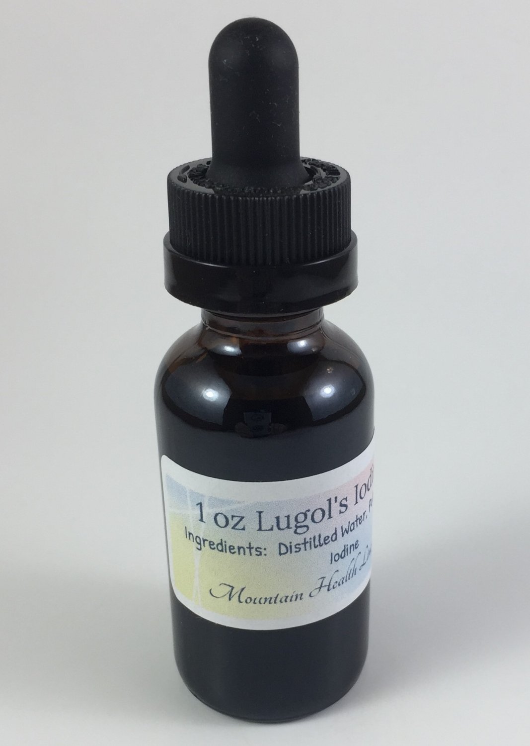 1 oz Lugol's Solution Iodine 7 % Potassium Iodide Iodine Glass Dropper ...