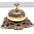 Golden Brass Polish Table Bell 13*11*8 cm
