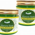Khadi natural aloevera neem facial massage gel 2*200 g