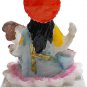 Saraswati Idol Small Murti Marble Look Statue for Puja for Home Decor Living Room Office