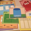 Learning Center Math Mats (13 piece set ) Laminated - Mats