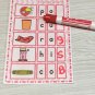 The Pink Series - Ending Sound Set (20 Wipewriter Cards ) Montessori