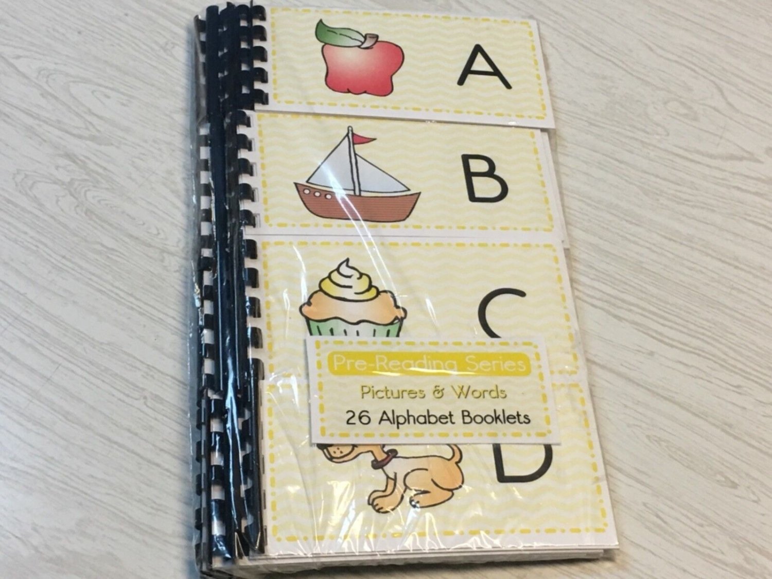 Pre-Reading  Series - 26 Alphabet Booklets - preschool - Montessori materials