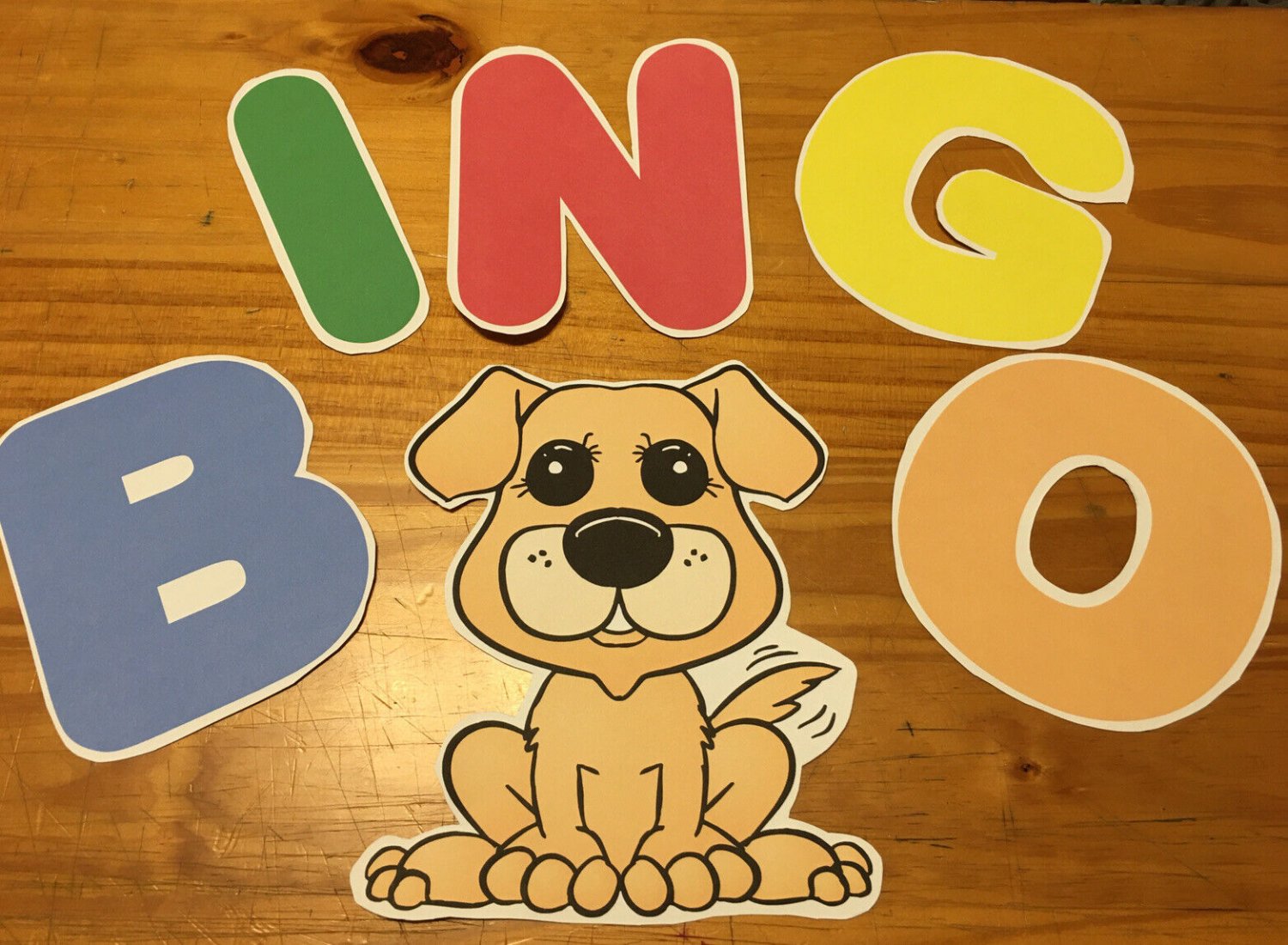 BINGO SONG FLANNEL BOARD SET - LAMINATED - FLANNEL FELT  STORY and PIECES