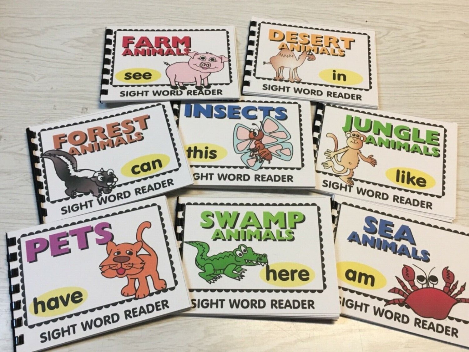 Sight Word Readers Children's Books Learning Homeschool Reading