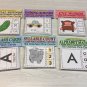 6 Letter Sets   - Cards for Learning Center 52 Cards - Teaching Supplies - Pre-k