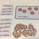 Cookie Counting - Laminated Activity Set - Teaching Supplies