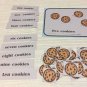 Cookie Counting - Laminated Activity Set - Teaching Supplies