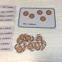 Cookie Counting - Laminated Activity Set - Teaching Supplies
