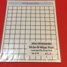 Blank - 120 Number Mat - Laminated Dry Erase Mats
