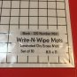 Blank - 120 Number Mat - Laminated Dry Erase Mats