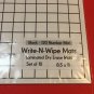 Blank - 120 Number Mat - Laminated Dry Erase Mats