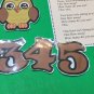 Five Hoot Owls Flannel Board Set - Laminated Activity Set - Teaching Supplies