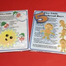 2 Sets - FLANNEL BOARD SET - LAMINATED - FLANNEL FELT STORY and PIECES