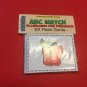 ABC MATCH - Cards for Learning Center - 52 Flash Cards