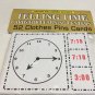 TELLING TIME - Cards for Learning Center 52 Cards- Letters Teaching Pre-k