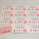 Addition 0-10  Ten Frames Learning Center- Laminated - Math Set