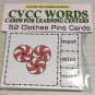 CVCC Words - Cards for Learning Center 52 Cards-Letters - Pre-k Teaching