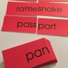 100+ Compound Word Card Set - Reading Manipulative - Home schoolers