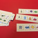 Montessori - Pre-Reading Series - WHAT GOES TOGETHER? Laminated Activity set