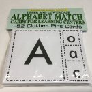 ALPHABET MATCH - Cards for Learning Center 52 Cards- Letters Teaching supplies ALPHABET MATCH - Cards for Learning Center 52 Cards- Letters Teaching supplies