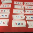 Pink Series Montessori - CVC WORD FAMILIES FLASH CARDS - 150 Cards Pink Series Montessori - CVC WORD FAMILIES FLASH CARDS - 150 Cards