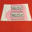 Fry's Fourth Hundred Words - PRINTED & UNCUT - Sight Word Flash Cards